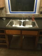 New Kitchen Sink Installed